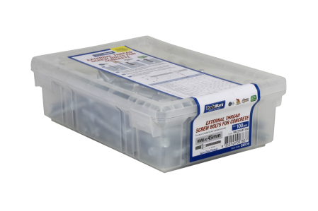 SBC6 - External Thread Concrete Screws Bolt - Packaged